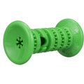 Neater Pets Rolly Cannoli Barbell Mess-Free Treat Dispenser Dog Toy, Green