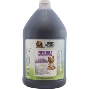 Nature's Specialties Plum Silky Dog Conditioning Shampoo, 1-gal bottle