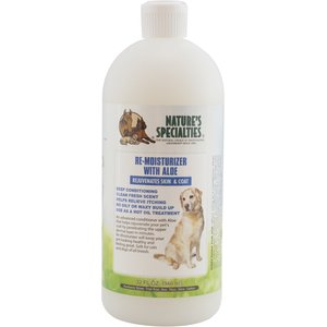 Nature's Specialties Aloe Re-Moistureizer Dog Conditioner, 32-oz bottle