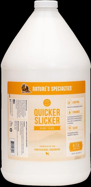 Nature's Specialties Quicker Slicker Ready To Use Dog Conditioning Spray, 1-gal bottle slide 1 of 1