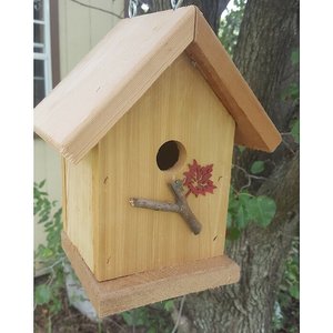 Bird Houses by Mark Cedar Wren Bird House