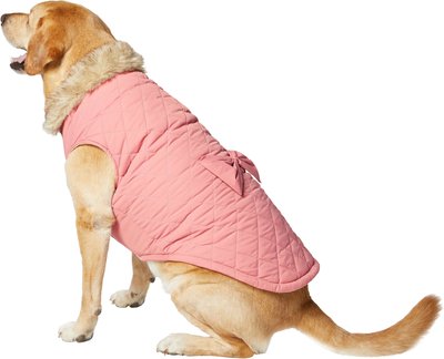 Frisco Aspen Insulated Quilted Dog & Cat Jacket with Bow, slide 1 of 1