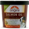 Pet Origins Salmon Oil Alaska Wild Soft Chew Dog Supplement, 100 count