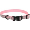 LIFE IS GOOD Polyester Reflective Dog Collar, Lucky Dog, 12 to 18-in neck, 5/8-in wide