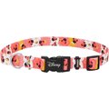 Disney Minnie Mouse Floral Dog Collar, LG - Neck: 18 - 26-in, Width: 1-in