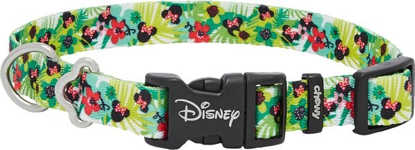 Disney Minnie Hawaiian Dog Collar, SM - Neck: 10 - 14-in, Width: 5/8-in slide 1 of 6