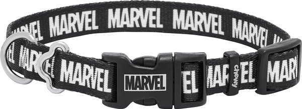 Marvel Logo Dog Collar, SM - Neck: 10 - 14-in, Width: 5/8-in slide 1 of 6
