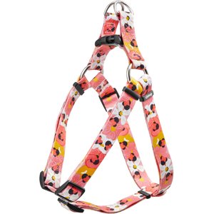 Disney Minnie Mouse Floral Dog Harness, L - Girth: 22 - 38-in, Width: 1-in