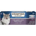 Scrumptious From Scratch Tuna In Gravy Variety Pack Canned Cat Food, 2.8-oz, case of 12