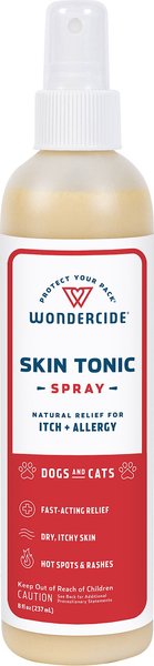 Wondercide Skin Tonic Itch + Allergy Relief Dog & Cat Spray, 8-oz bottle slide 1 of 8