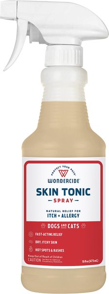 Wondercide Skin Tonic Itch + Allergy Relief Dog & Cat Spray, 16-oz bottle slide 1 of 8