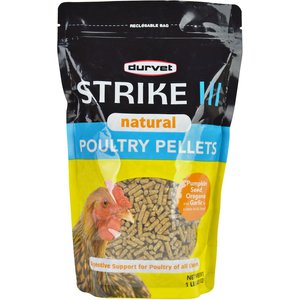 Durvet Strike III Natural Poultry Pellets Poultry Feed, 1-lb bag