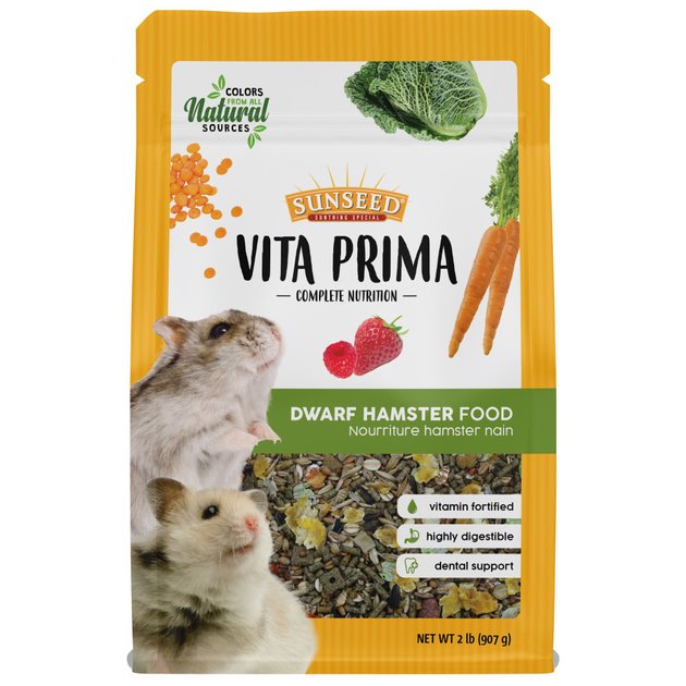 Sunseed Vita Prima Dwarf Hamster Food