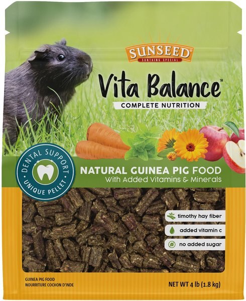 Sunseed Vita Balance Guinea Pig Food, 4-lb bag  slide 1 of 5