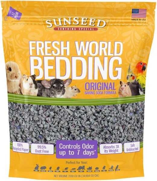 Sunseed Fresh World Small Pet Bedding, 20-lb bag slide 1 of 2