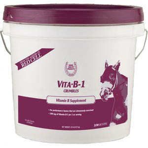 Horse Health Products Vita B-1 Crumbles Horse Supplement, 20-lb bucket