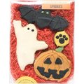 Bubba Rose Biscuit Co. Spookies Box Peanut Butter & Carob Dog Treats, 4 count
