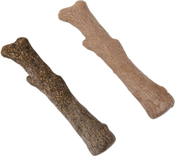 Petstages Dogwood Calming Tough Dog Chew Toy, Medium, 2 count slide 1 of 10