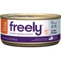 Freely Turkey Recipe Limited Ingredient Grain-Free Wet Dog Food, 5.5-oz can, 12 count