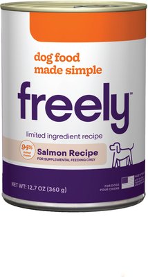 Freely Salmon Recipe Grain-Free Wet Supplement Dog Food Topper, slide 1 of 1