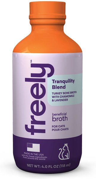 Freely Beneficial Broth Tranquility Blend Dry Cat Food Topper, 4-oz bottle slide 1 of 8