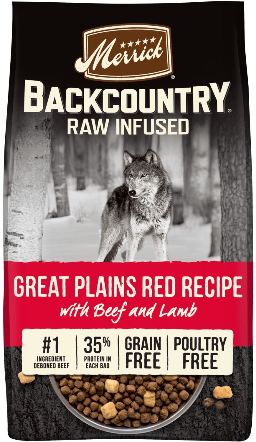 Merrick Backcountry Raw Infused Grain Free