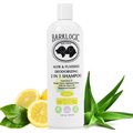 BarkLogic Aloe & Flaxseed Deodorizing 2 in 1 Lemon Dog Shampoo, 16-oz bottle