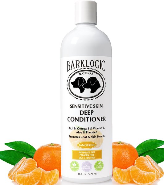 BarkLogic Sensitive Skin Tangerine Dog Deep Conditioner, 16-oz bottle slide 1 of 7