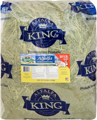 Alfalfa King Double Compressed Alfalfa Hay Small Animal Food, slide 1 of 1