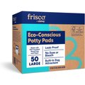 Frisco Large Eco-Conscious Dog Training & Potty Pads, 22 x 23-in, 50 count, Unscented