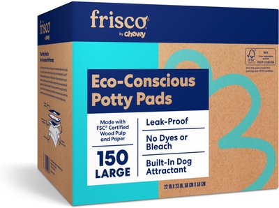 Frisco Large Eco-Conscious Dog Training & Potty Pads, 22 x 23-in, Unscented, slide 1 of 1