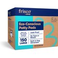 Frisco Large Eco-Conscious Dog Training & Potty Pads, 22 x 23-in, Unscented