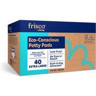 Frisco Extra Large Eco-Conscious Dog Training & Potty Pads, 28 x 34-in, Unscented
