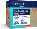 Frisco Giant Eco-Conscious Dog Training & Potty Pads, 27.5 x 44-in, 30 count, Unscented