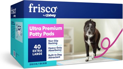 Frisco Extra Large Non-Skid Ultra Premium Dog Training & Potty Pads, 28 x 34-in, slide 1 of 1