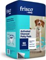 Frisco Charcoal Dog Training & Potty Pads, 22 x 23-in, 50 count, Unscented