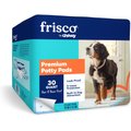 Frisco Giant Printed Dog Training & Potty Pads, 27.5 x 44-in, 30 count, Unscented, Paws & Bones