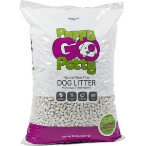 Puppy Go Potty Natural Paper Fiber Dog Litter, 8.5-lb bag