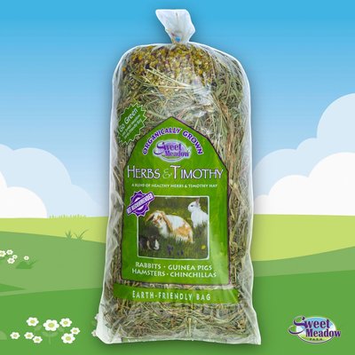 Sweet Meadow Farm Herbs & Timothy Hay Organic Small Pet Food, slide 1 of 1