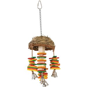 Caitec Featherland Paradise Basket Twister Bird Toy