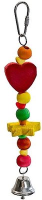 Caitec Featherland Paradise Balls & Hearts Bird Toy, slide 1 of 1