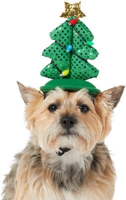 Frisco Christmas Tree LED Dog & Cat Headpiece, slide 1 of 1