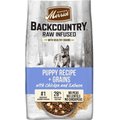 Merrick Backcountry Raw Infused Dry Puppy Food Recipe With Healthy Grains, 4-lb bag