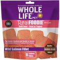 Whole Life RealFoodie Wild Salmon Fillet Cat Treats & Topper, 6 count