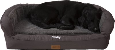 3 Dog Pet Supply EZ Wash Headrest Personalized Bolster Dog Bed w/Removable Cover, slide 1 of 1