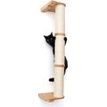 CatastrophiCreations Sisal Cat Climbing Pole, 3-tier, Natural