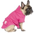Canada Pooch Torrential Tracker Dog Raincoat, 14, Pink