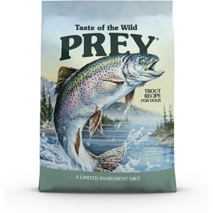 Taste of the Wild PREY Trout Formula Limited Ingredient Recipe Dry Dog Food, 25-lb bag