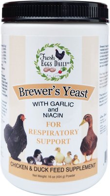 Fresh Eggs Daily Brewers Yeast with Garlic Chicken & Duck Feeding Supplement, slide 1 of 1