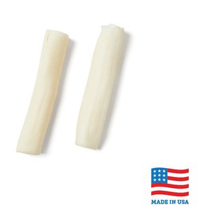 Bones & Chews Made in USA 7" Rawhide Roll Dog Treats, 2ct